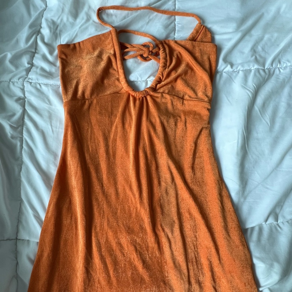Orange Peppermayo dress